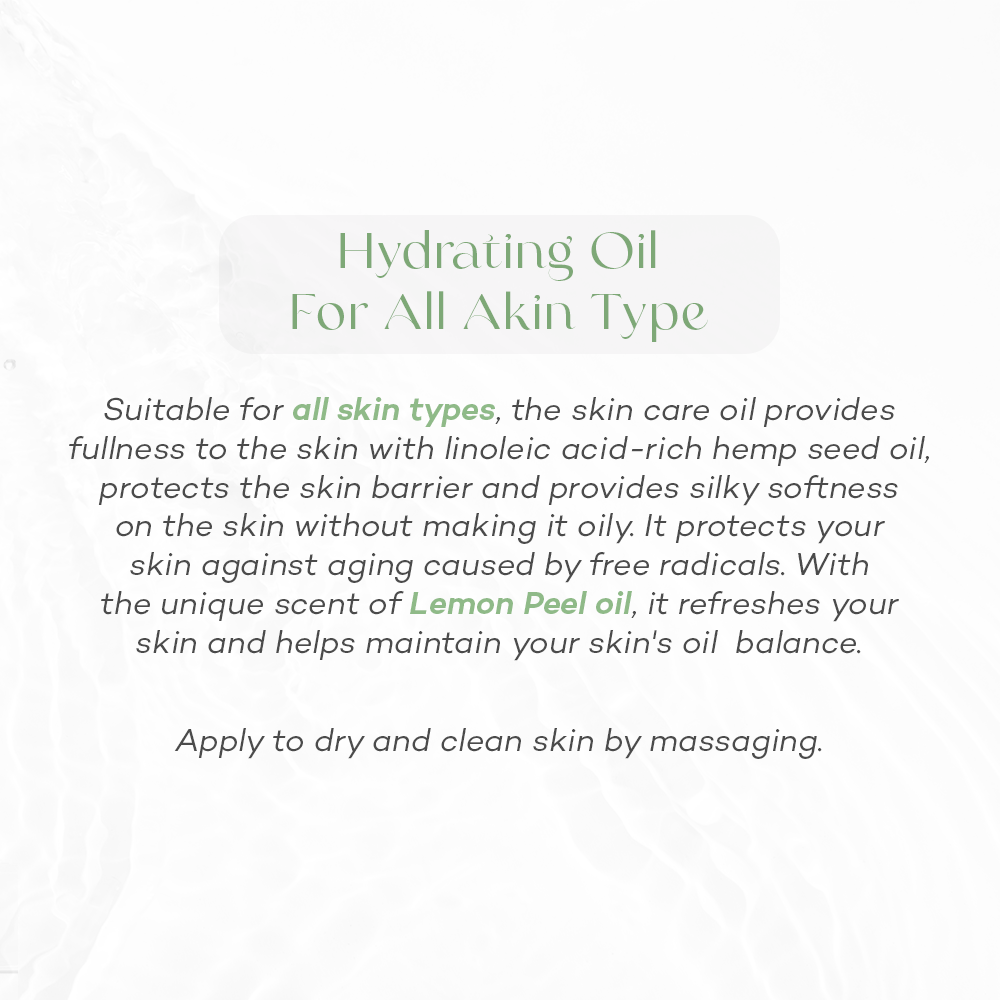 Gew’n Kirish Hemp + Lemon Facial Oil – Glow Boosting Antioxidant Oil