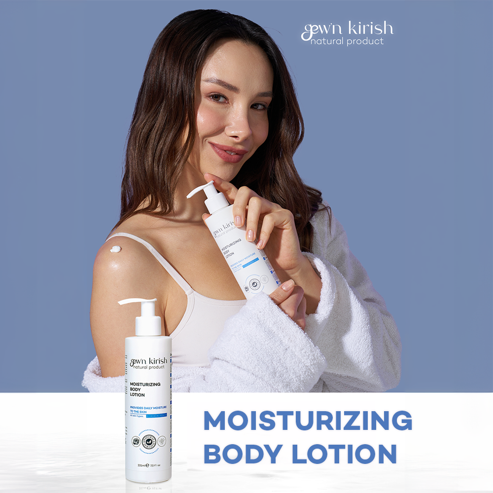 Gew'n Kirish Moisturizing Body Lotion - Daily Moisture for All Skin Types, Natural Ingredients, Skin Barrier Protection, 7.5 fl oz - My Store