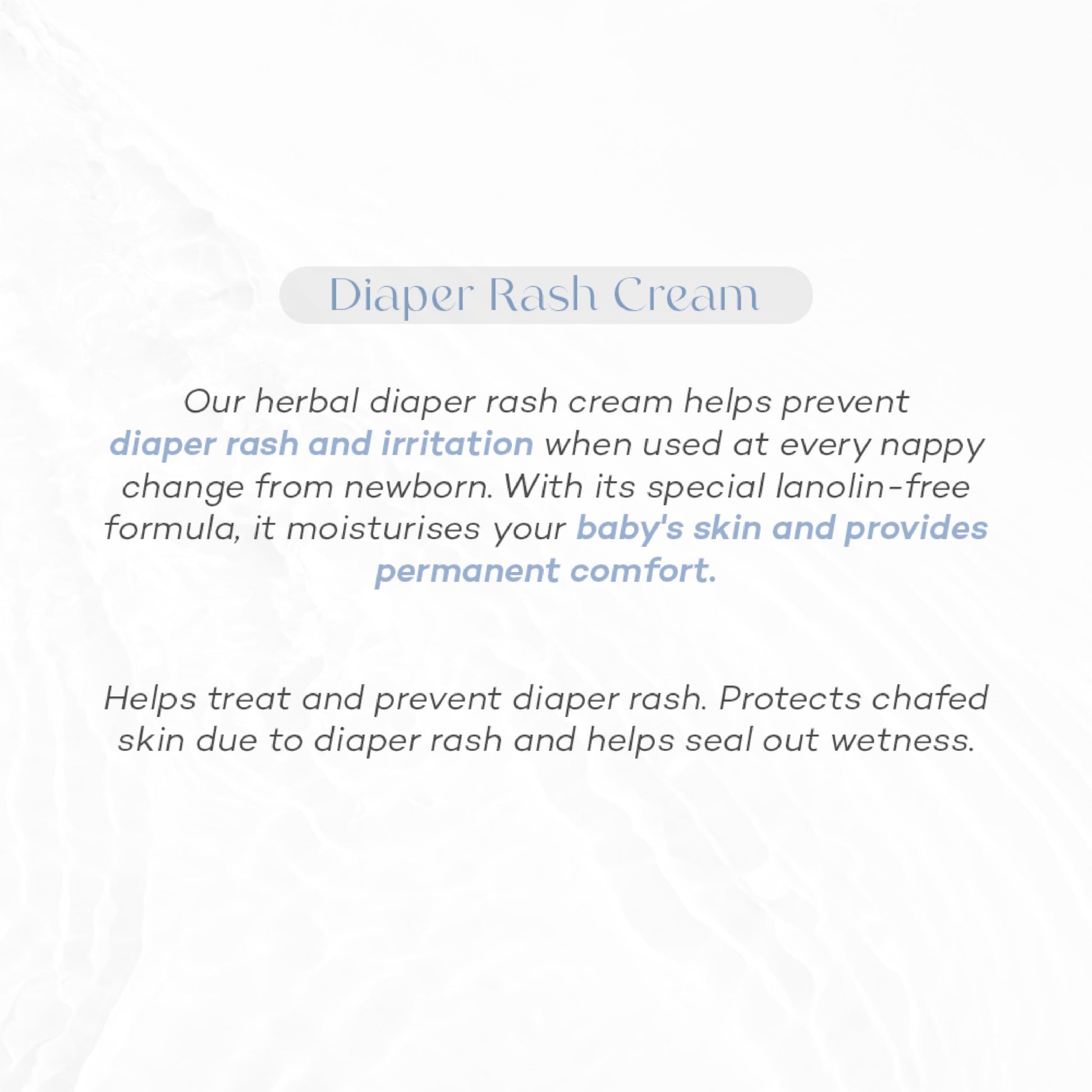 Gew'n Kirish Diaper Rash Cream with Lavender & Grape Seed Extract Zinc Oxide Protection 100% Natural Hypoallergenic Soothes Heals Sensitive Baby Skin 1.7oz 50ml - My Store