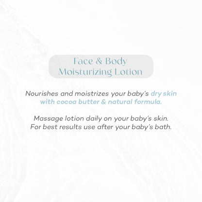 Gew'n kirish All Natural Face & Body Moisturising Lotion (dry skin) For Babies, Kids & Sensitive Skin Coconut Oil  Non-Allergenic 7.5 fl oz